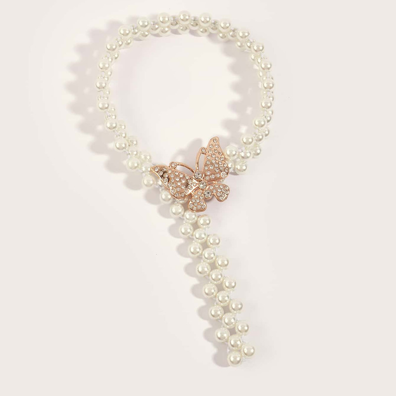 پرده جمع کن مدل Butterflypearl01 مجموعه دو عددی