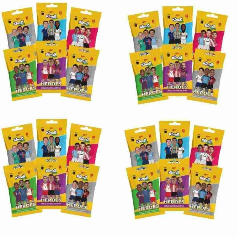 اسباب بازی شانسی کیمدی مدل هیرو فوتبالی 2025 مجموعه 24 عددی 