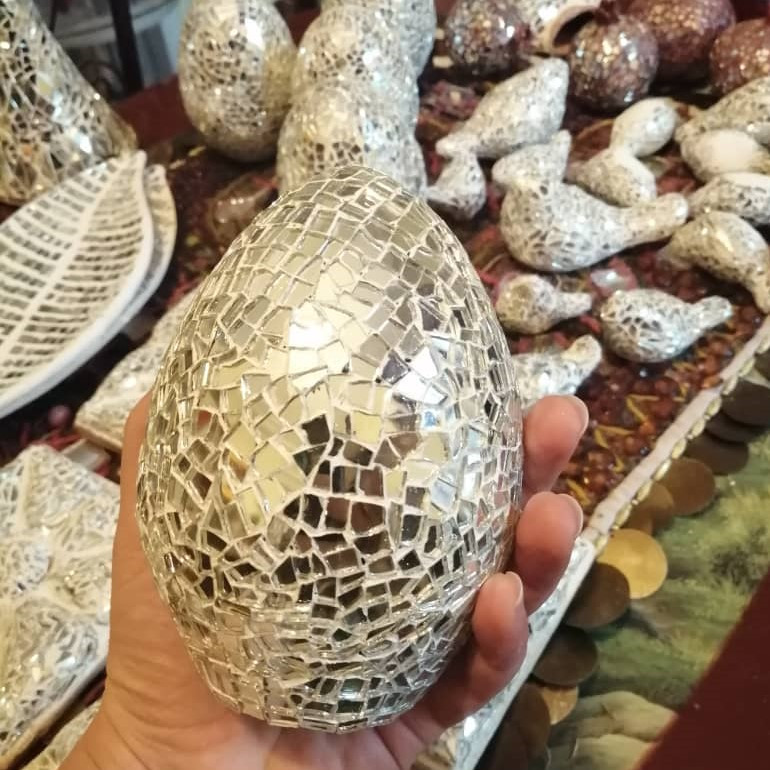 تخم شترمرغ  تزیینی  مدل KHo12