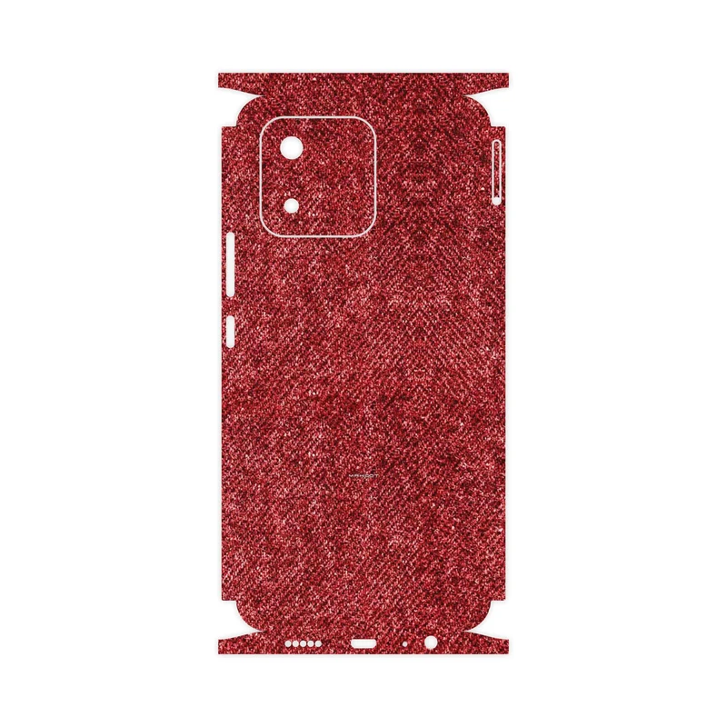 برچسب پوششی ماهوت مدل Fabric Texture 4-FullSkin مناسب برای گوشی موبایل آنر X5