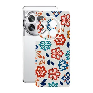 Remax Cover sticker Leth model flower design suitable for OnePlus 12 mobile phone