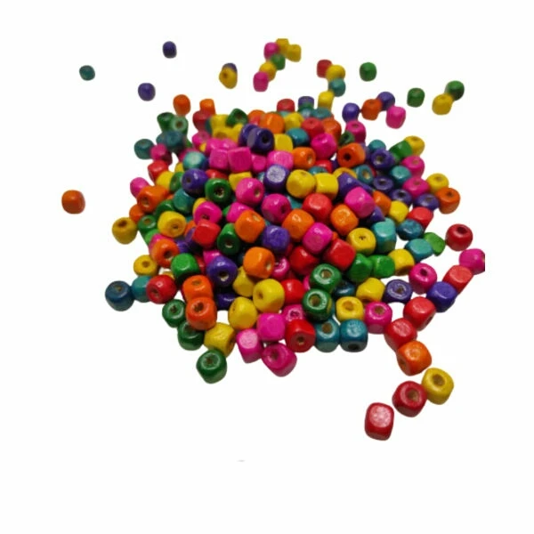 مهره دستبند مدل چوبی کد M8-003 بسته 300 عددی