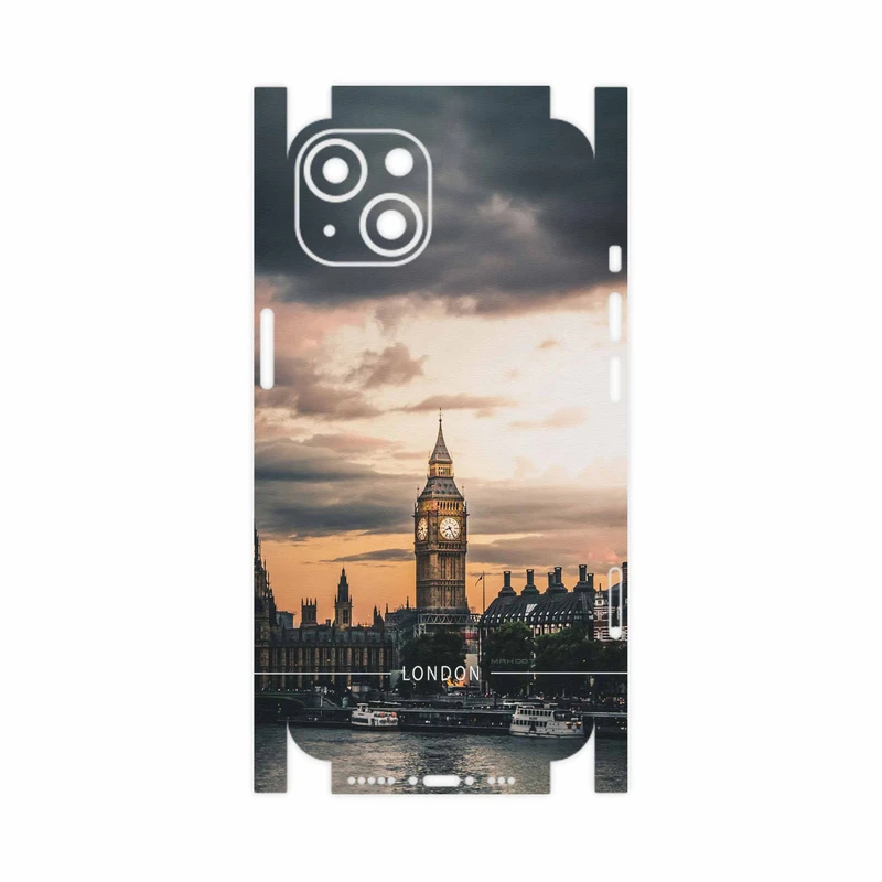 برچسب پوششی ماهوت مدل London-City-FullSkin مناسب برای گوشی موبایل اپل iPhone 13