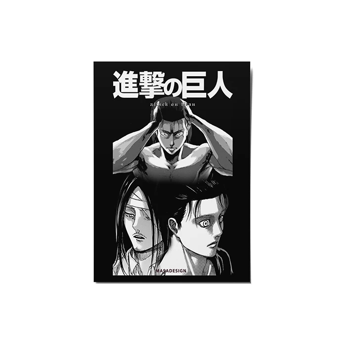 کارت پستال ماسا دیزاین مدل stkv0556 طرح attack on titan