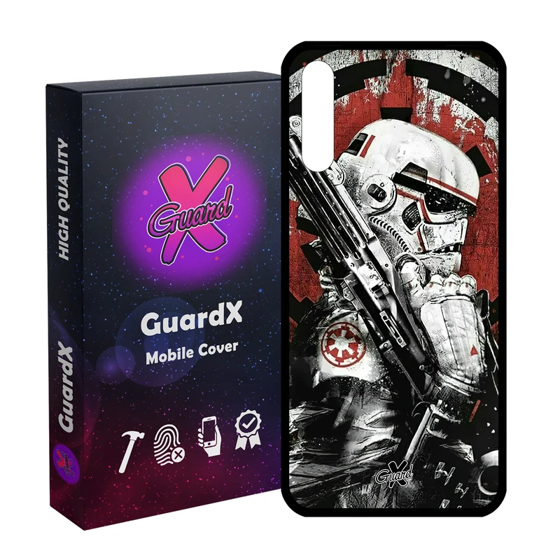 کاور گارد ایکس طرح جنگ ستارگان مدل Glass10494 مناسب برای گوشی موبایل آنر 9X/9X Pro/Y9S/P SMART Pro 2019