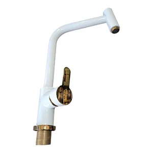 شیر ظرفشویی رستاک مدل fonix سفید طلا