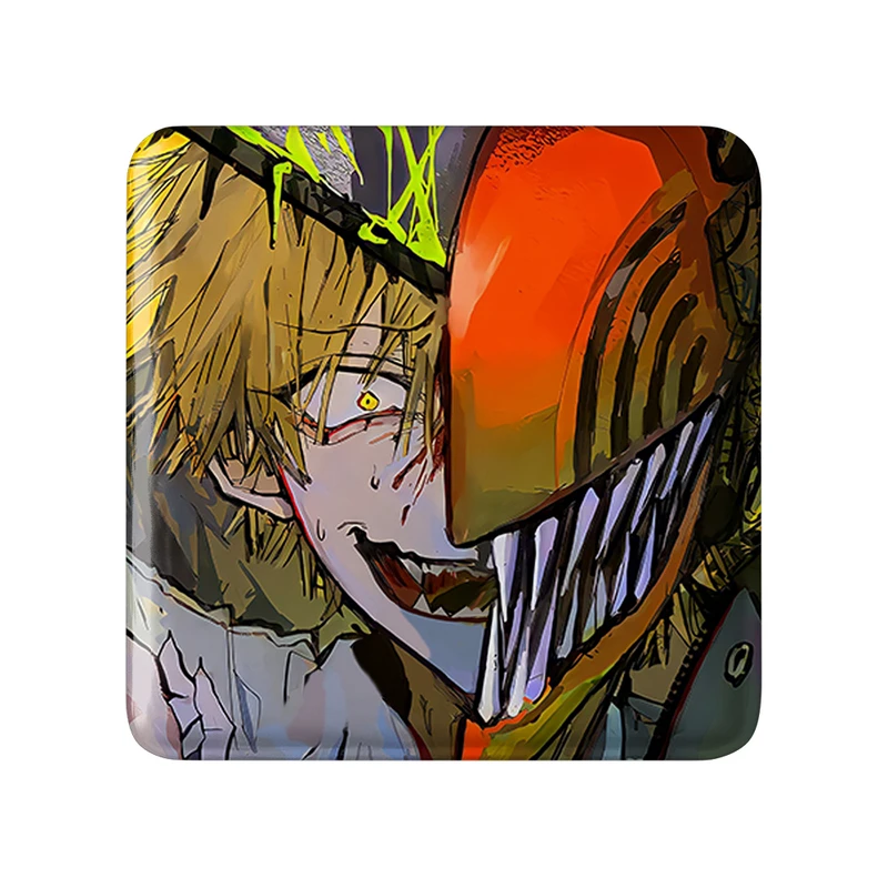 مگنت خندالو طرح دنجی انیمه مرد اره ای کد 17895