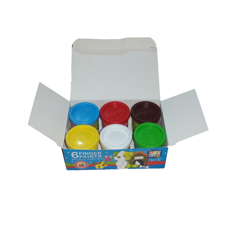 رنگ انگشتی 6 رنگ پالمو کد 7202