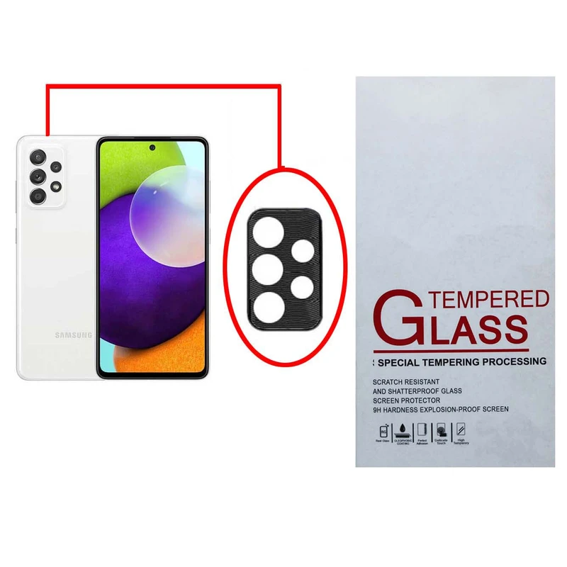 محافظ لنز دوربین مدل LENZ_jim مناسب برای گوشی موبایل سامسونگ Galaxy A32