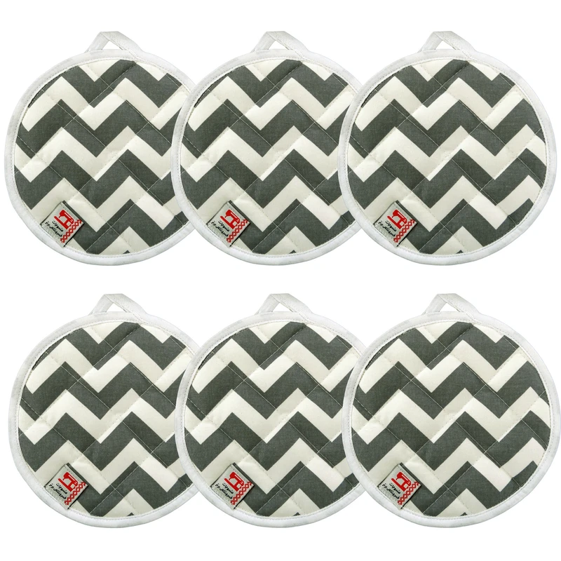 دستگیره منسوجات خسروشاهی برتر مدل  گرد کد DGM181 بسته 6 عددی