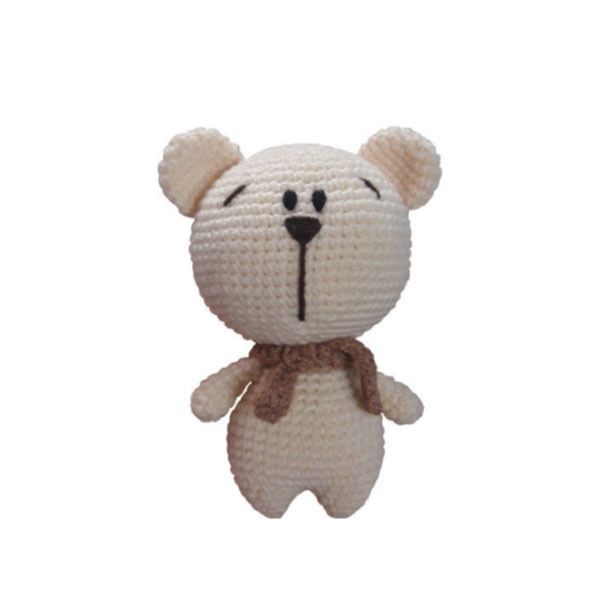 عروسک بافتنی مدل خرس کد 4