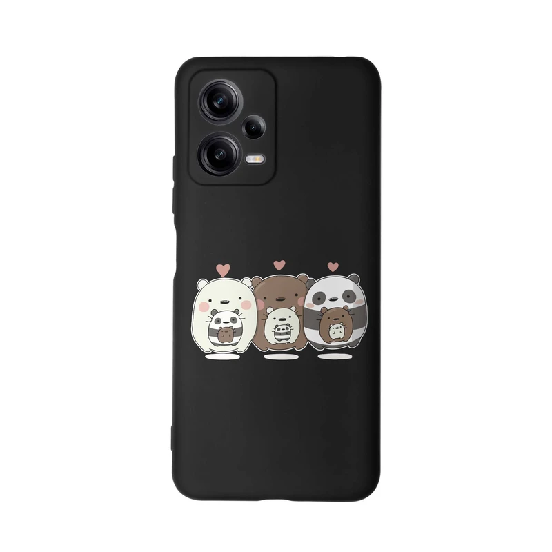 کاور طرح خرس های کله فندقی کد s5963 مناسب برای گوشی موبایل شیائومی Redmi Note 12 Pro Plus 5G 