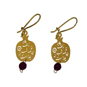 گوشواره طلا 18 عیار کانیار گالری مدل GH28