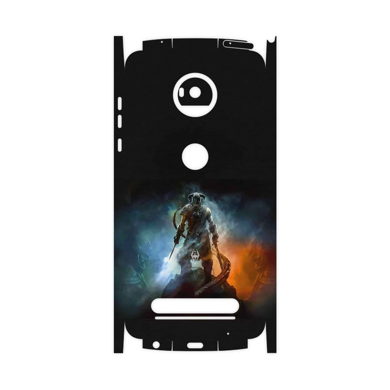 برچسب پوششی ماهوت مدل Skyrim Game Series-FullSkin مناسب برای گوشی موبایل موتورولا Moto Z2 Play