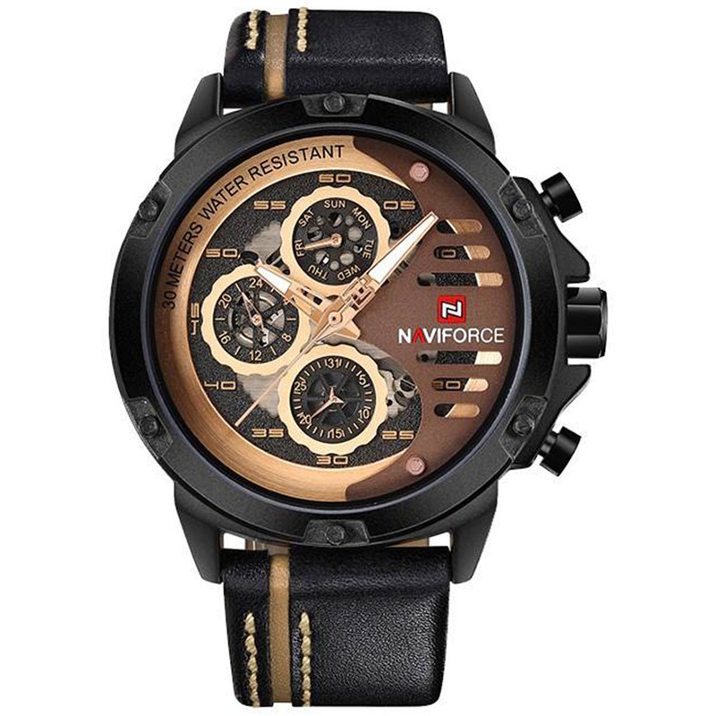 ساعت مچی عقربه‌ای مردانه نیوی فورس مدل NF9110