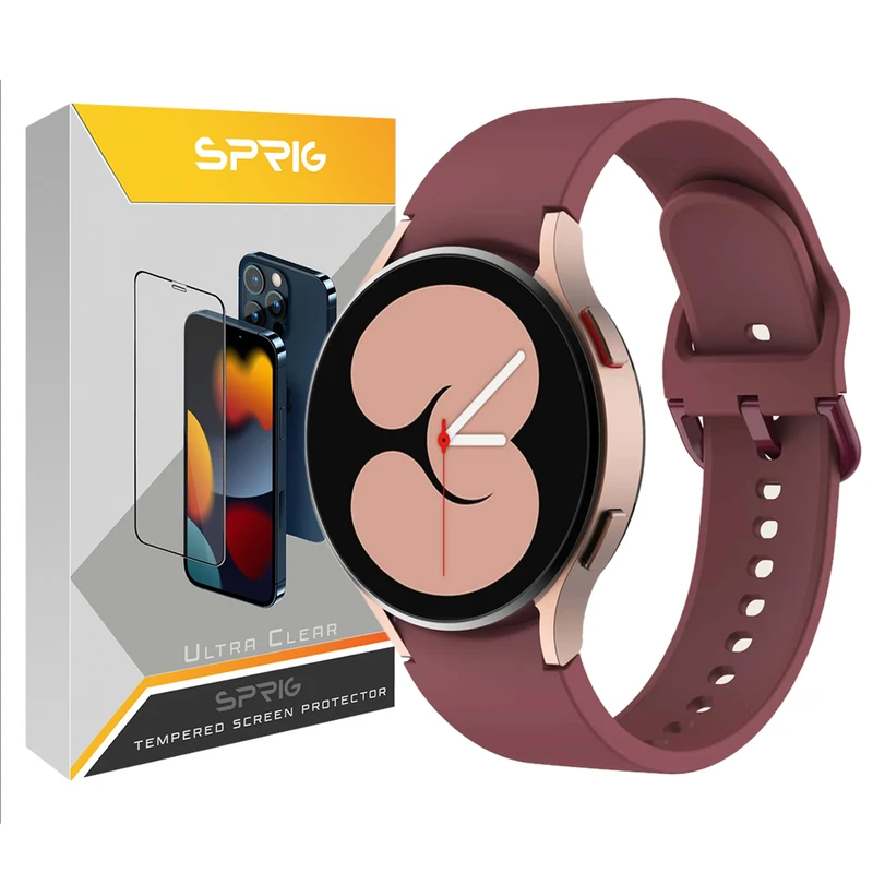 بند اسپریگ مدل SIC-SGK مناسب برای ساعت هوشمند سامسونگ Galaxy Watch 4 40mm
