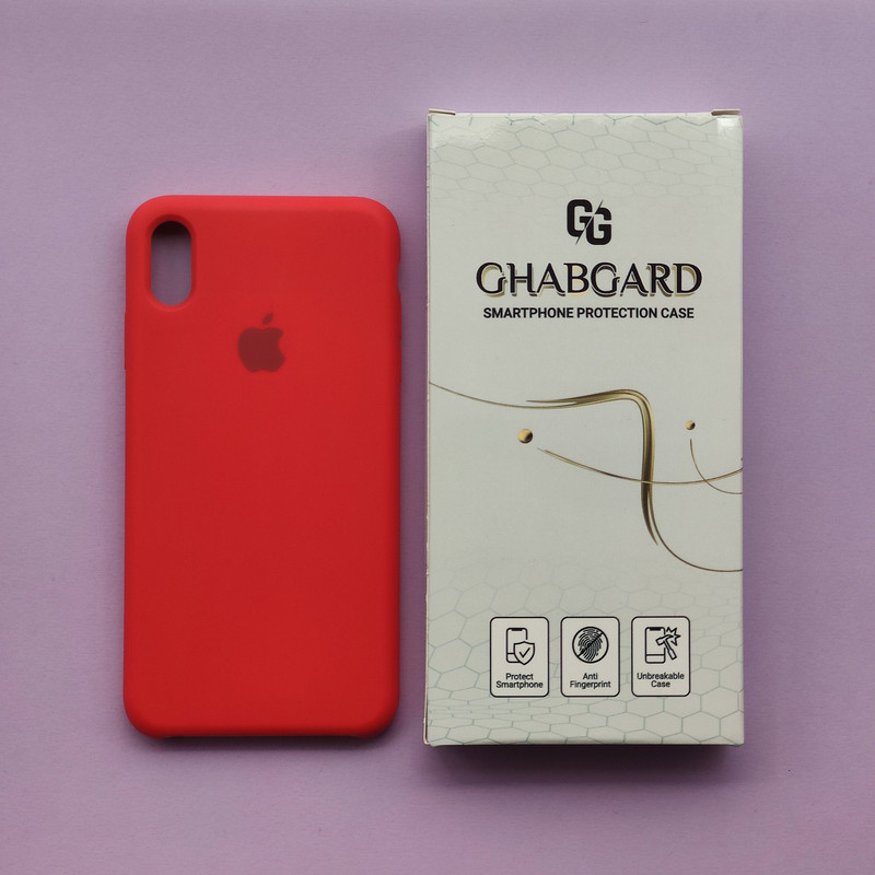 کاور قاب گارد مدل سیلیکونی ساده مناسب برای گوشی موبایل اپل iPhone XS Max