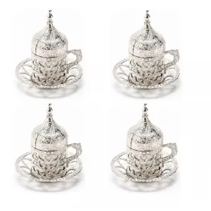 سرویس قهوه خوری 8 پارچه طرح شابلون