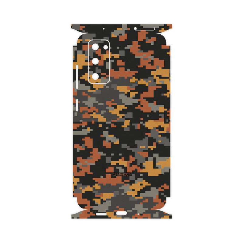 برچسب پوششی ماهوت مدل Army-Autumn-pixel-FullSkin مناسب برای گوشی موبایل سامسونگ Galaxy S20 FE
