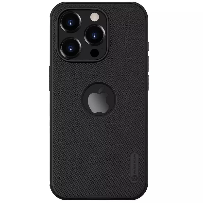 کاور نیلکین مدل  Frosted Shiled Pro LogoCut مناسب برای گوشی موبایل اپل IPhone 15 Pro Max