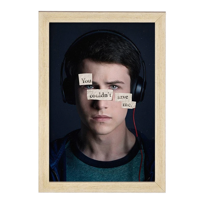 تابلو خندالو مدل کلی جانسن 13دلیل برای اینکه Reasons Why13  کد 20334