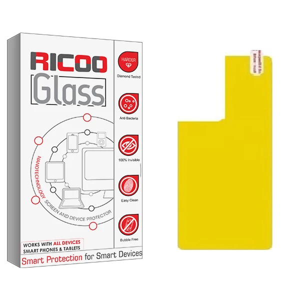 محافظ پشت گوشی ریکو مدل Ricoo Glass TPU مناسب برای گوشی موبایل سامسونگ GALAXY S22 ULTRA