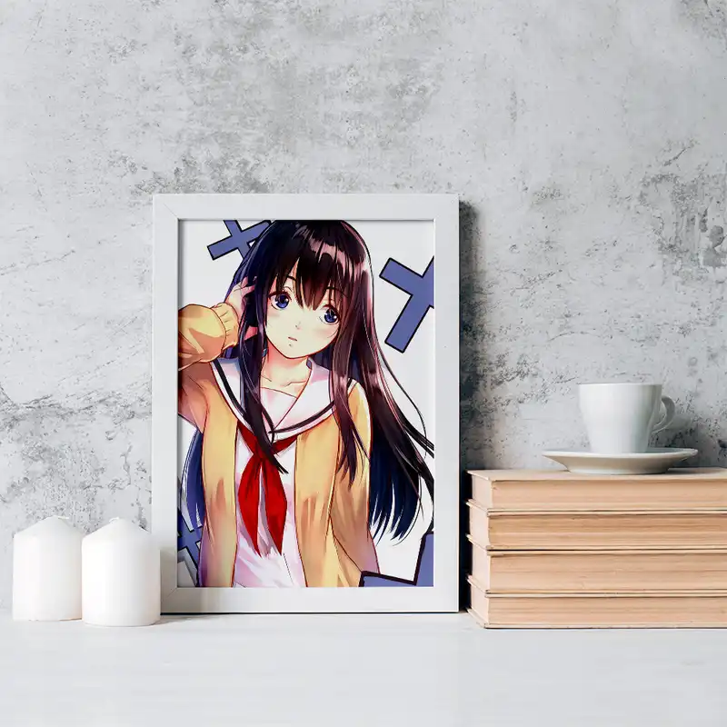 تابلو خندالو مدل نائوکو انیمه سایلنت ویس کد 15815