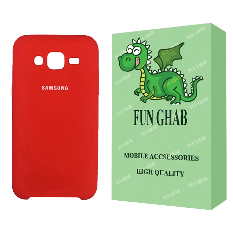 کاور فان قاب مدل سیلیکونی مناسب برای گوشی موبایل سامسونگ Galaxy J5 2015 / J500