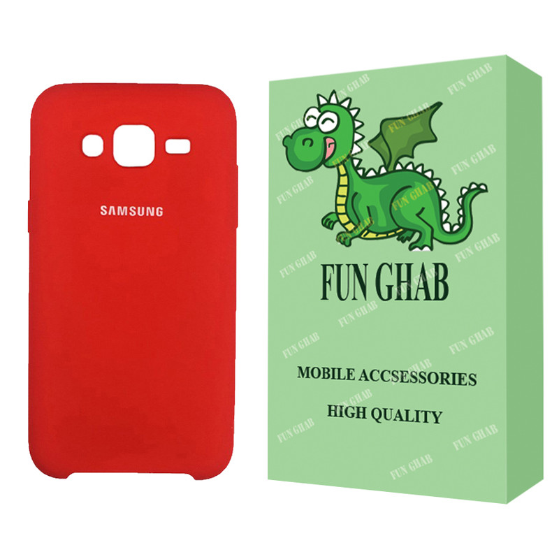 کاور فان قاب مدل سیلیکونی مناسب برای گوشی موبایل سامسونگ Galaxy J5 2015 / J500