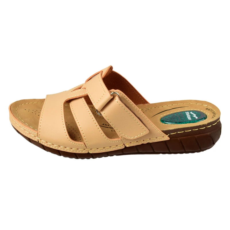 دمپایی زنانه شهپر مدل لایت کریستال خارپاشنه کد CR.4254