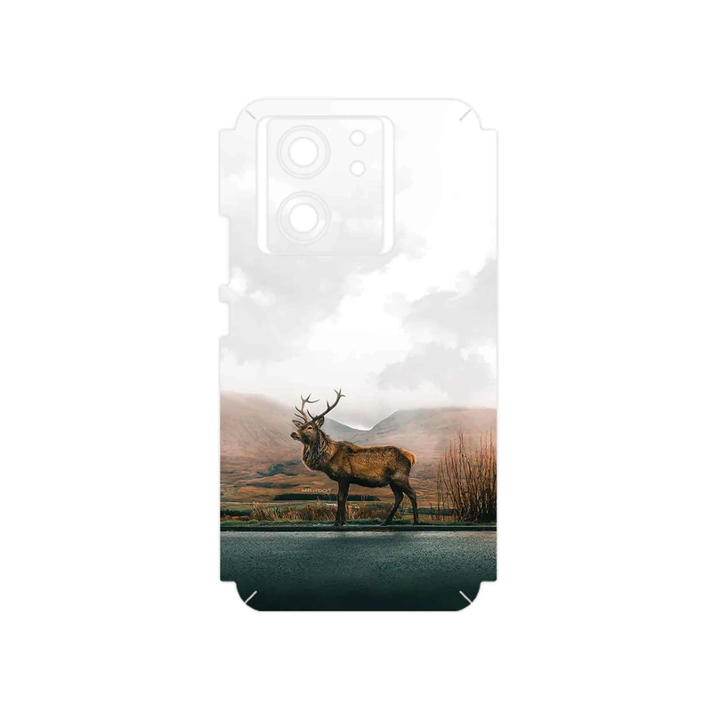 برچسب پوششی ماهوت مدل Horned_Deer مناسب برای گوشی موبایل شیائومی 13T