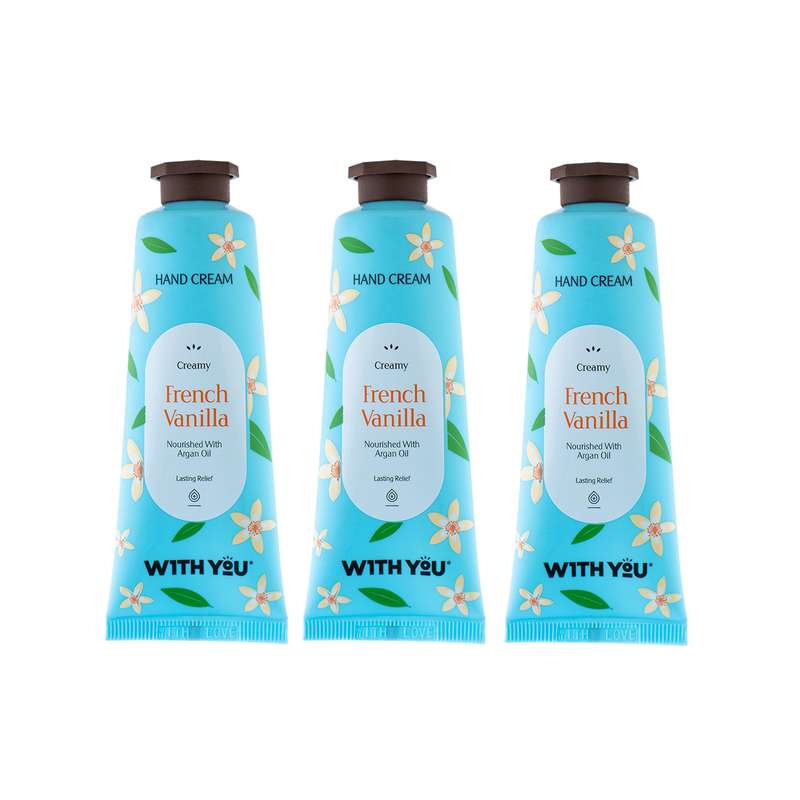 کرم مرطوب کننده ویت یو مدل French Vanilla حجم 50 میلی لیتر مجموعه 3 عددی