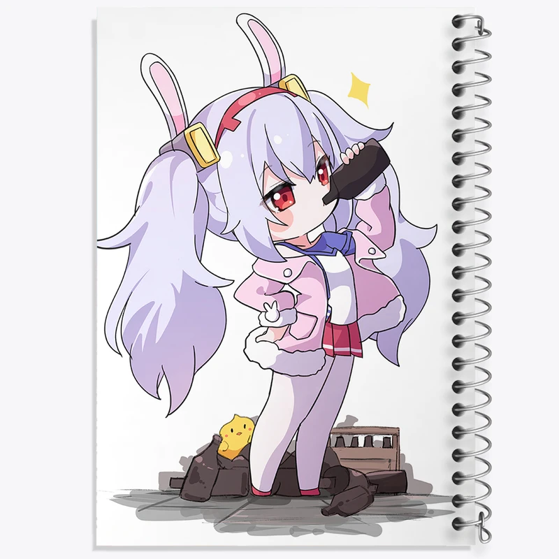 دفتر مشق 50 برگ خندالو طرح بازی آزور لین (Azur Lane) کد 34246