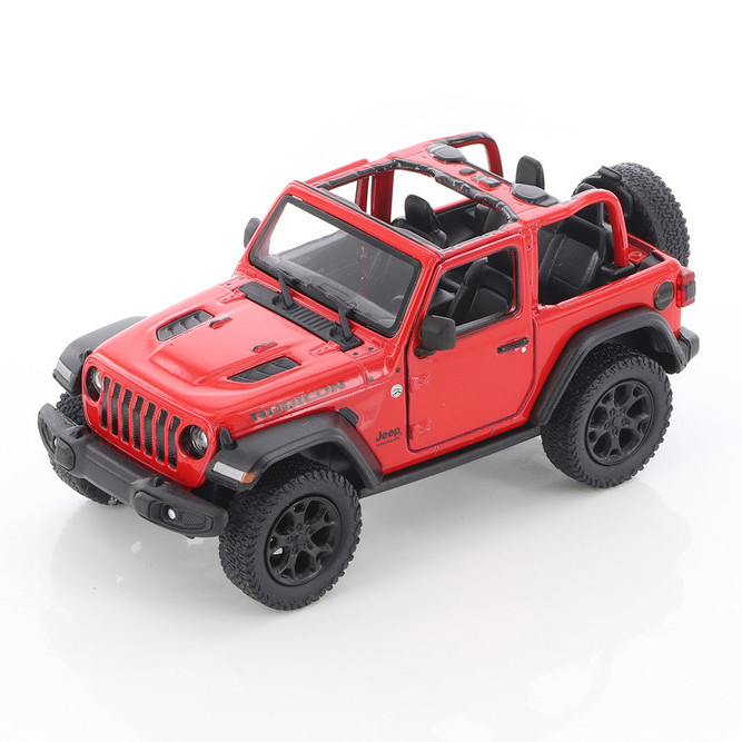 ماشین بازی کینزمارت مدل جیپ رانگلر 2018 Jeep Wrangler (Open Top) کد KT5412A