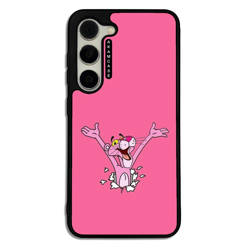 کاور آکام مدل AMC-WSGS23-PINK PANTHER5 مناسب برای گوشی موبایل سامسونگ Galaxy S23