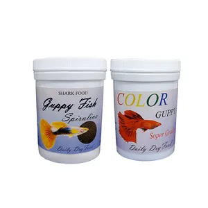 غذای ماهی گوپی مدل Spirulina & Color وزن 300 گرم بسته دو عددی