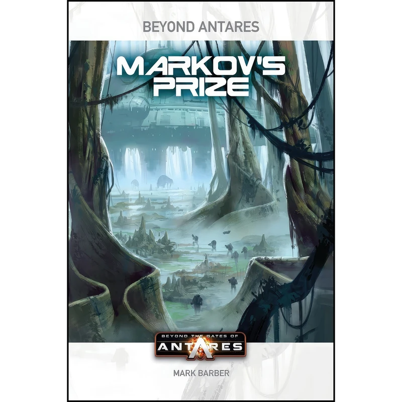 کتاب Beyond the Gates of Antares اثر Mark Barber انتشارات Zmok Books