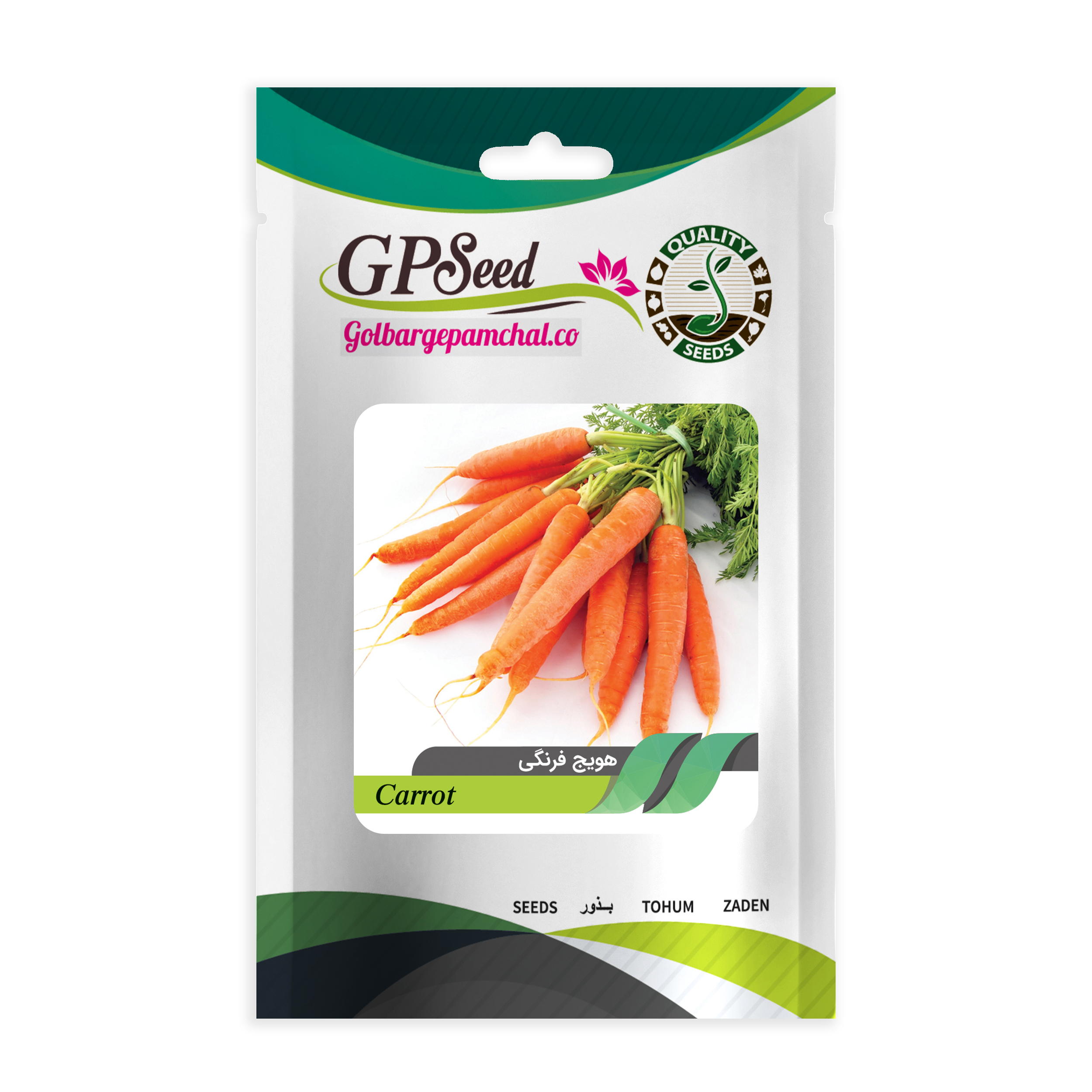 بذر هویج فرنگی گلبرگ پامچال کد GPF-138