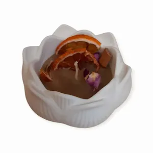 شمع دست ساز مدل دارچینی