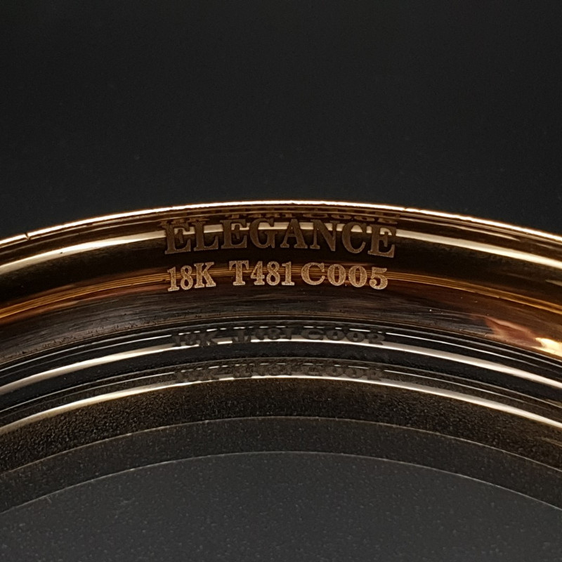 النگو طلا 18 عیار زنانه مدل 1EL1920