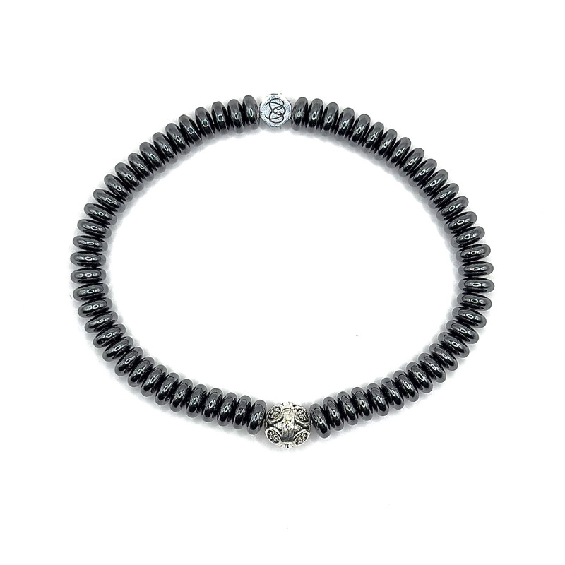 دستبند نقره مردانه مدل حدید 925 دستبند نقره مردانه مدل حدید 925