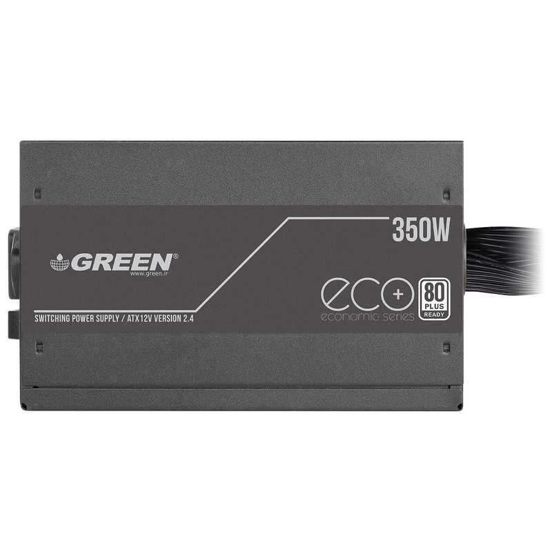 منبع تغذیه کامپیوتر 350W وات گرین مدل GP350A-ECO Plus