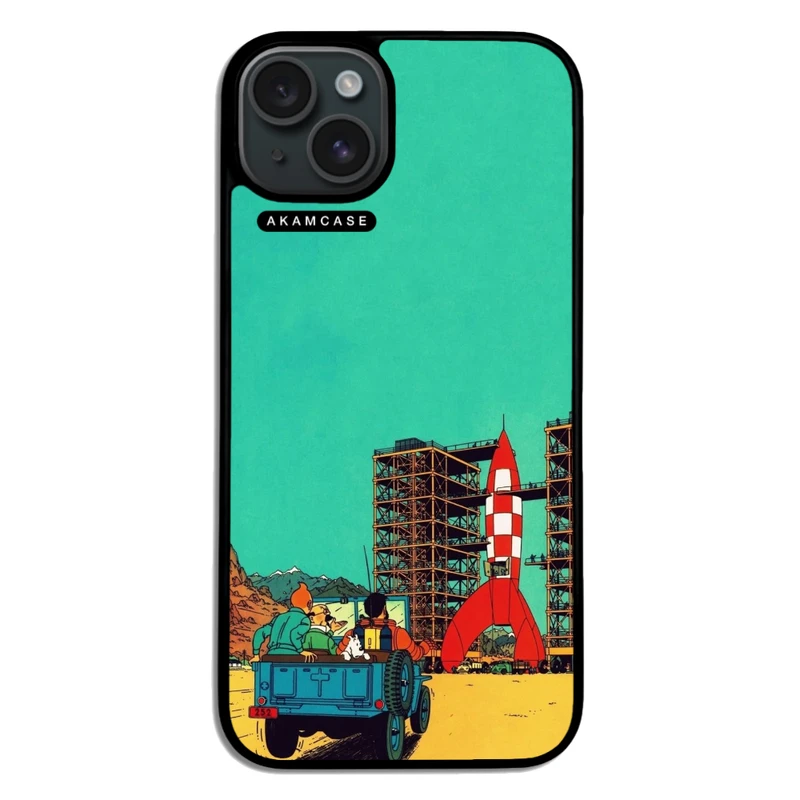 کاور آکام مدل AMC-WA15PLUS-TINTIN-17 مناسب برای گوشی موبایل اپل iPhone 15 Plus