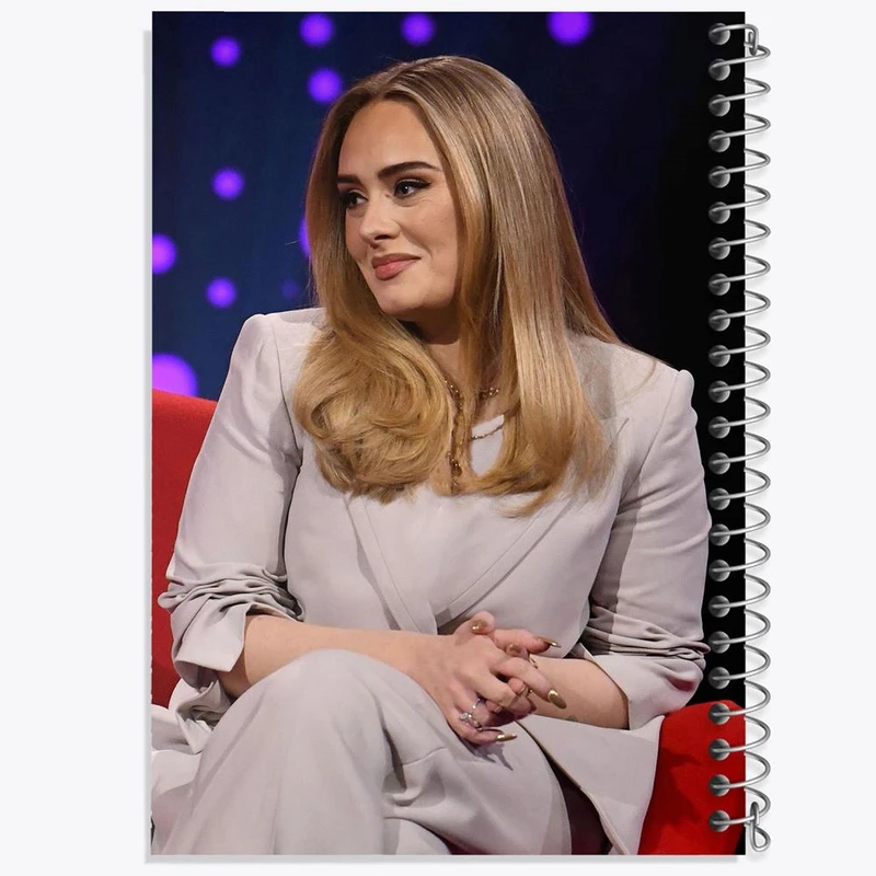 دفتر لیست خرید 50 برگ خندالو طرح ادل Adele کد 19009