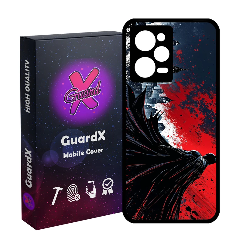کاور گارد ایکس طرح Batman مدل 11087 مناسب برای گوشی موبایل شیائومی Redmi Note 12 Pro 5G/Poco X5 Pro 5G/Note 12 Pro Speed