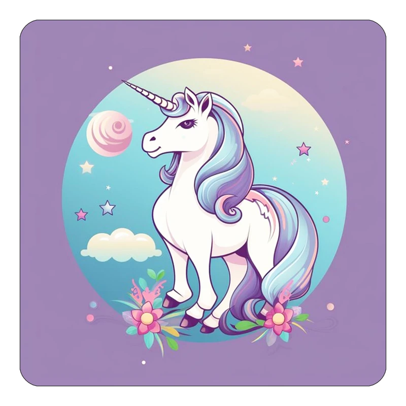 مگنت کاکتی طرح اسب تک شاخ و یونیکورن مدل mp31160