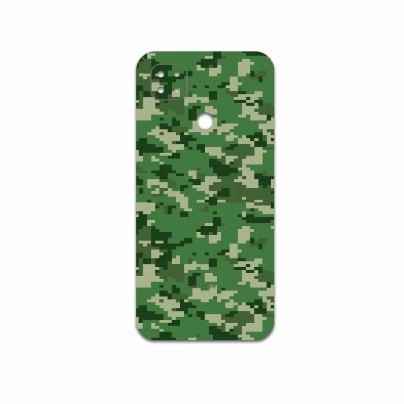 برچسب پوششی ماهوت مدل Army-Green-Pixel مناسب برای گوشی موبایل شیائومی Poco C31