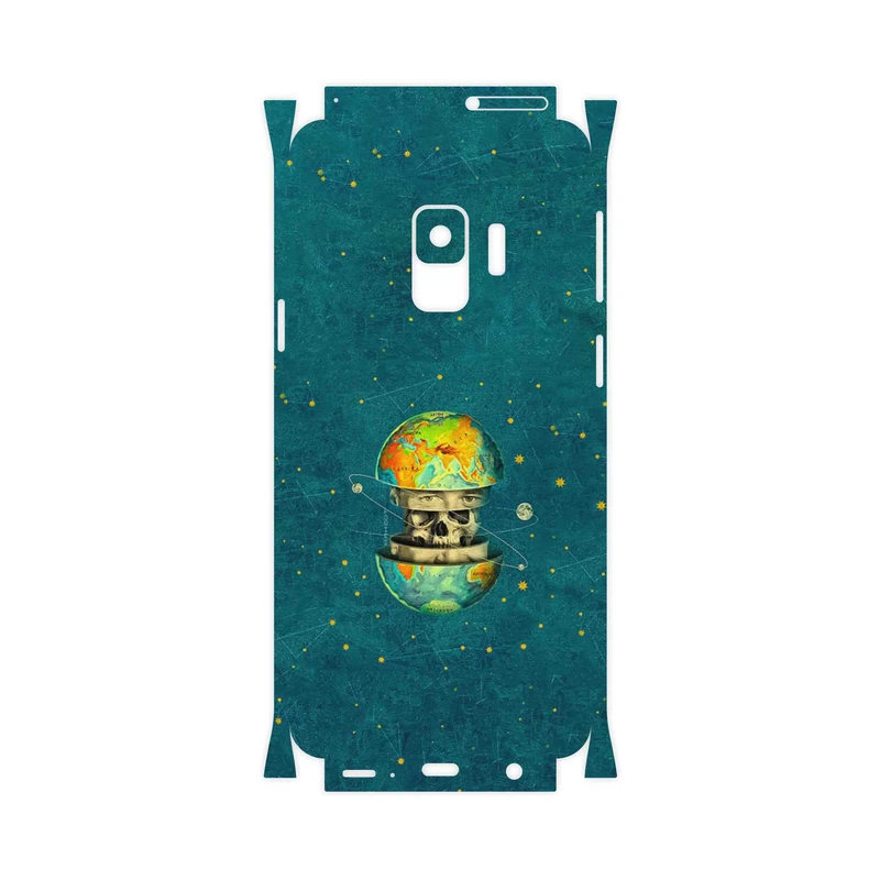 برچسب پوششی ماهوت مدل Collage of Earth Face-FullSkin مناسب برای گوشی موبایل سامسونگ Galaxy S9
