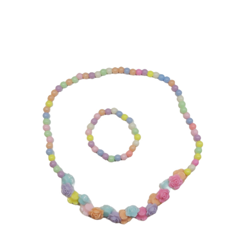 نیم ست دخترانه مدل مرواریدی n80