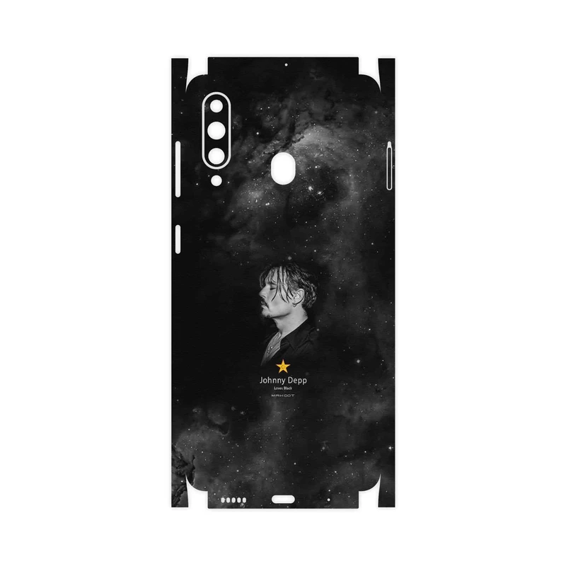 برچسب پوششی ماهوت مدل Johnny Depp-FullSkin مناسب برای گوشی موبایل سامسونگ Galaxy A60